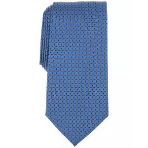 Michael Kors Men’s Damon Mini-Pattern Tie – INDIGO BLUE - One Size, NWT